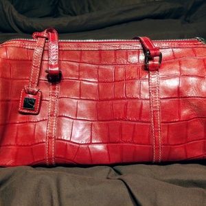 Dooney Bourke Leather Barrel Bag